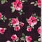 Magenta/Pink Glen Plaid Floral Double Brushed Jersey Knit Fabric By the Yard